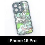  Ốp lưng Pokemon Bulbasaur cao cấp cho iPhone 15/Plus/Pro/Pro Max 