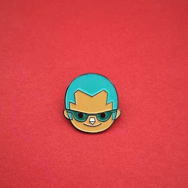  Huy hiệu kim loại One Piece Chibi Face 
