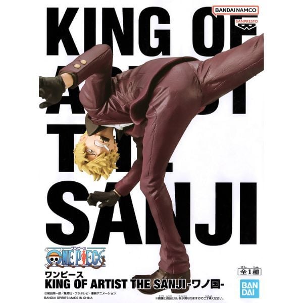  One Piece King of Artist The Sanji - Wanokuni 