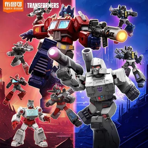  Transformers Galaxy Version 01 Roll Out Blind Box Figures - Blokees 71100 