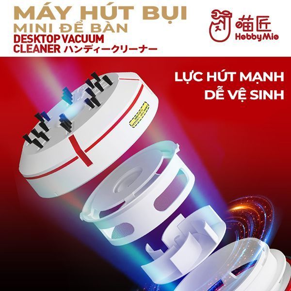  Máy hút bụi nhựa thừa để bàn khi ráp mô hình Gundam - Hobby Mio 