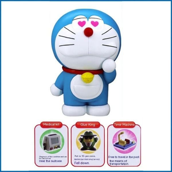  Doraemon Doll Collection Set 04 - Bandai 