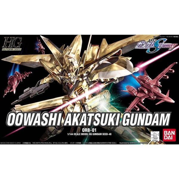 mô hình Oowashi Akatsuki Gundam HG 1/144 Gundam Seed Destiny chính hãng