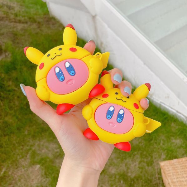  Ốp bảo vệ AirPods Kirby Pikachu chống sốc 