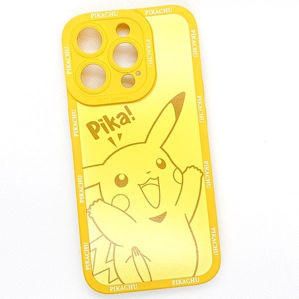  Ốp lưng Pokemon Pikachu Pika cao cấp cho iPhone 15/Plus/Pro/Pro Max 