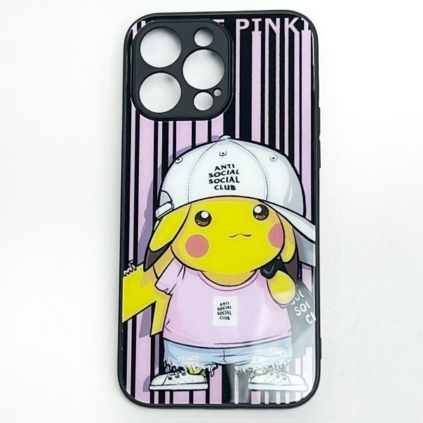  Ốp lưng Pokemon Pikachu HipHop cho iPhone 14 Pro/Pro Max 