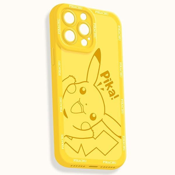  Ốp lưng Pokemon Pikachu Pika cao cấp cho iPhone 15/Plus/Pro/Pro Max 