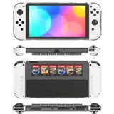  Ốp lưng bảo vệ kiêm đựng băng game cho Nintendo Switch OLED - Crystal Protector Case 