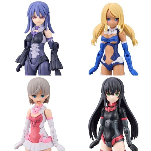 Option Hair Style Parts Vol.8 All 4 Types - 30MS chính hãng Bandai