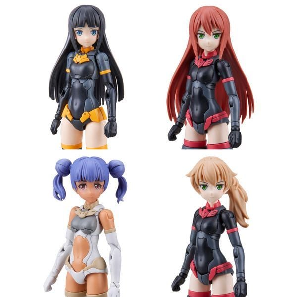 Option Hair Style Parts Vol 3 All 4 Types 30MS chính hãng bandai