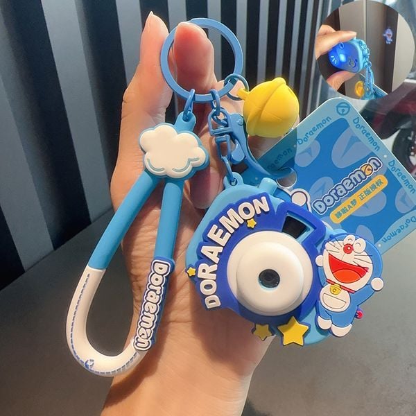 Doraemon được tái hiện sống động trong Móc Khóa Doraemon Có Đèn độc đáo