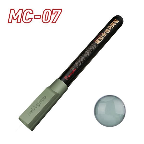  Bút sơn mô hình Water Based Matt Color Marker Hobby Mio - MC07 Mecha Deep Green 