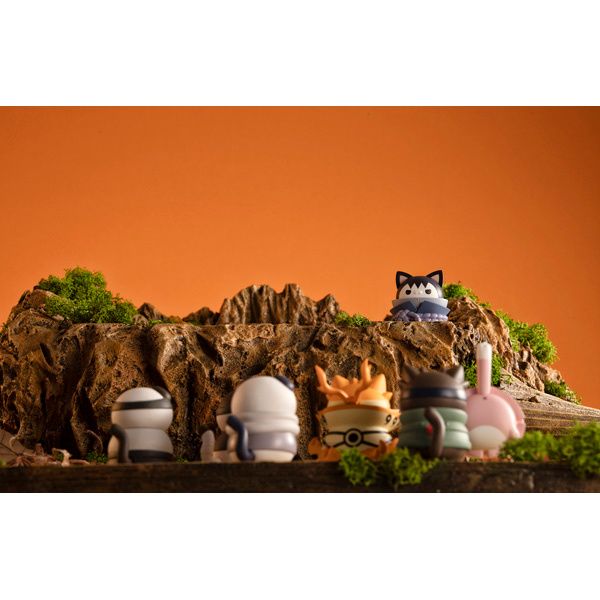  MegaHouse Hộp Mù MEGA CAT PROJECT NARUTO Shippuden Naruto Ver. Break out！Fourth Great Ninja War 