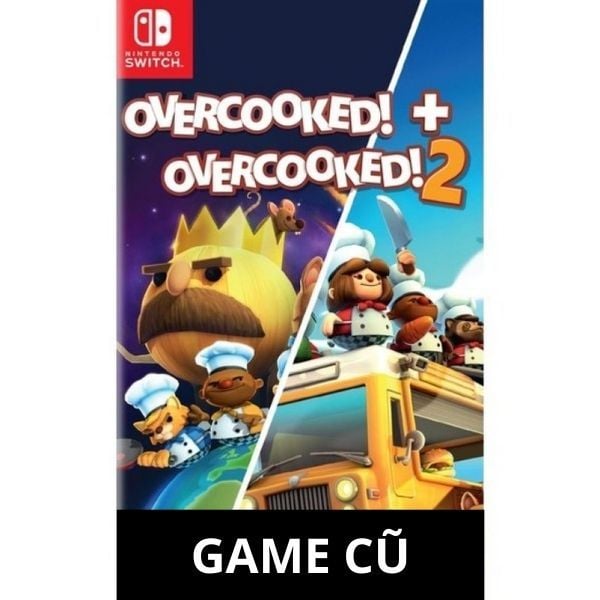  Overcooked! 1 + 2 cho Nintendo Switch [Second-hand] 