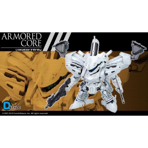 D-Style Lineark White-Glint Armored Core Kotobukiya KP136X mô hình lắp ráp chất lượng cao từ thương hiệu Nhật Bản tại nShop