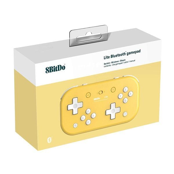 Tay cầm 8BitDo Lite Bluetooth Gamepad Yellow Edition chính hãng