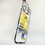  Ốp lưng trong suốt hình Psyduck Vịt bối rối cho iPhone 14 Pro/Pro Max 