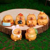  Hộp Mù Capybara Đời Tươi Hồng Blind Box 