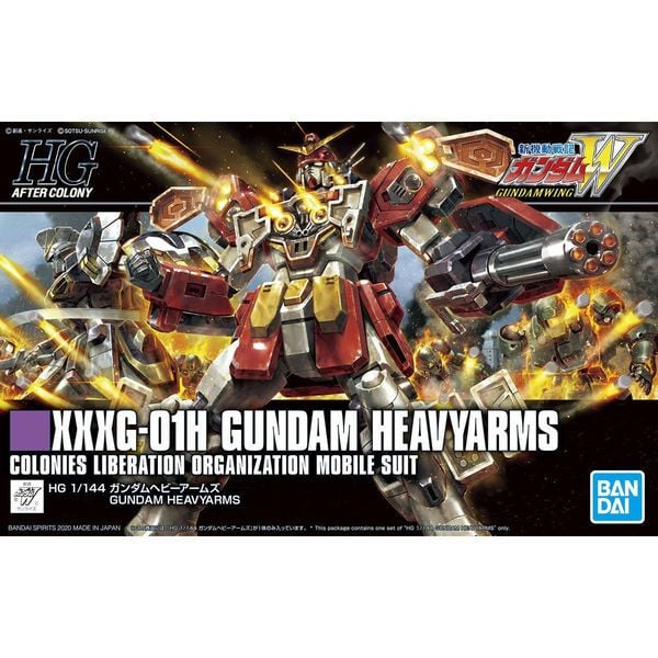 Mô hình lắp ráp XXXG-01H Gundam Heavyarms Gundam 03 chính hãng Bandai giá rẻ HCM