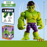  Spidey Amazing Friends Hulk Model Kit Blokees 74817 