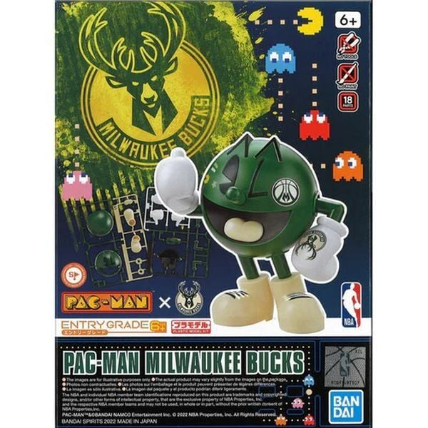 Pac-Man Milwaukee Bucks Entry Grade chính hãng chất lượng cao