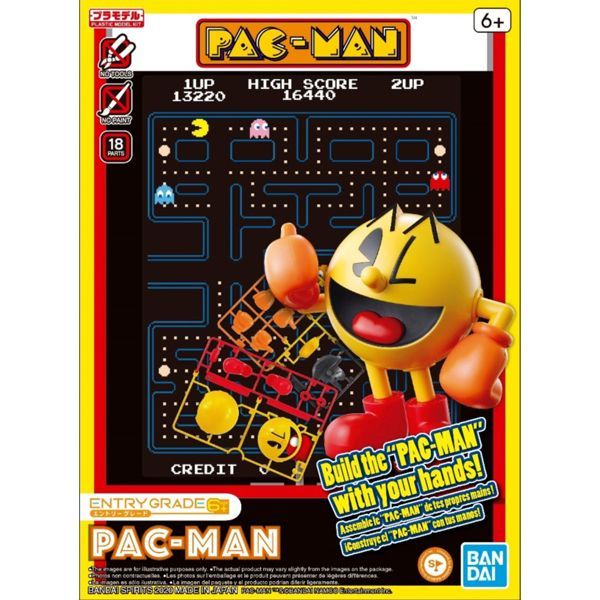  Pac-Man Pacmodel Bandai Entry Grade - Mô hình chính hãng Bandai 