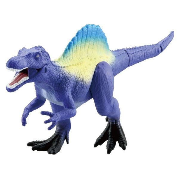 Mô hình khủng long Ania Kingdom Speaky Spinosaurus Bipedal Walking đồ chơi fullbox chính hãng Takara Tomy Nhật Bản
