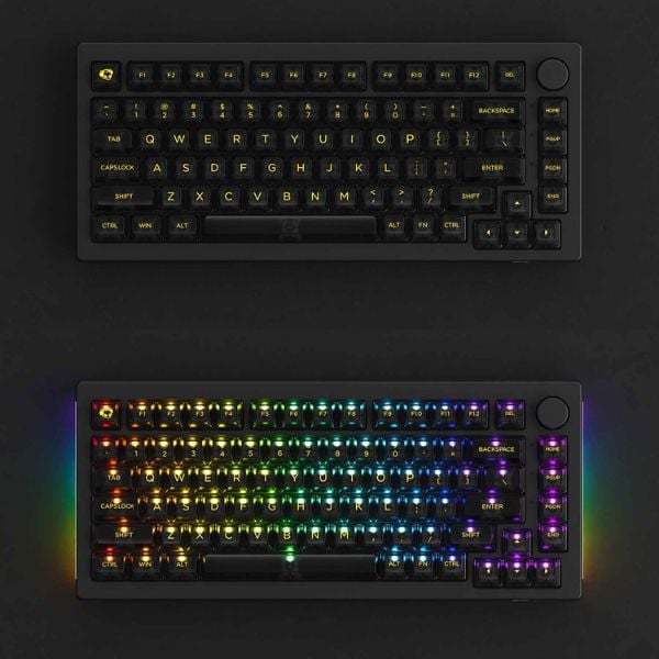  Bộ Keycap bàn phím cơ AKKO Clear Transparent Black V2 