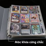  Bìa còng đựng bài Pokemon Yugioh loại 3-Ring (không kèm trang đơn) 