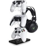 Kệ giá đỡ tay cầm 3 tầng kiêm treo tai nghe cho PlayStation Nintendo Switch PC 