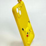  Ốp lưng silicon Pikachu 3D cho iPhone 14 Pro/Plus 