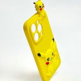  Ốp lưng silicon Pikachu 3D cho iPhone 14 Pro/Plus 