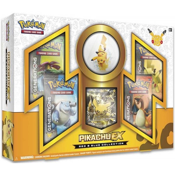 PB14 - PIKACHU-EX - RED & BLUE COLLECTION (POKÉMON TRADING CARD GAME)