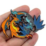  Huy hiệu pin cài áo Pokemon Mega Charizard X Y 