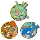  Pin cài áo Hoenn Legend Pokemon Kyogre Groudon Rayquaza 