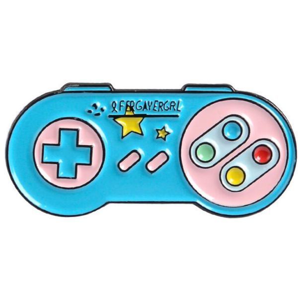  Pin huy hiệu kim loại cài áo Game Retro 90 