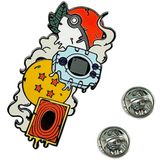  Huy hiệu pin kim loại anime kỷ niệm tuổi thơ 