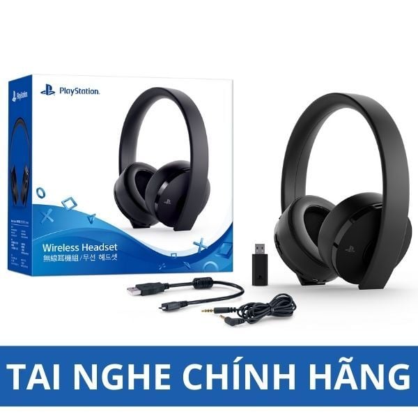  PlayStation NEW Gold Wireless Headset 