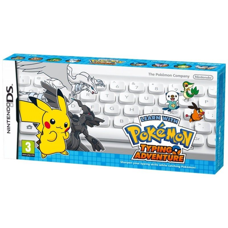  DS001C - LEARN WITH POKEMON: TYPING ADVENTURE - Game Pokémon đánh chữ 