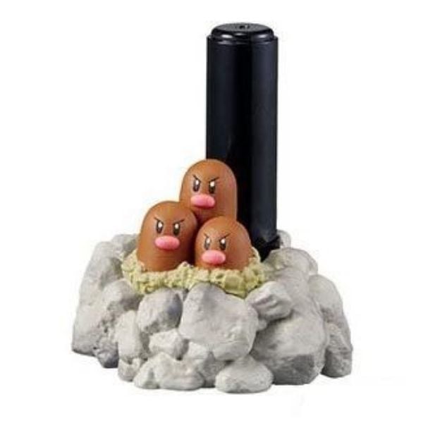 Pokemon Diorama Desktop Figure - Dugtrio