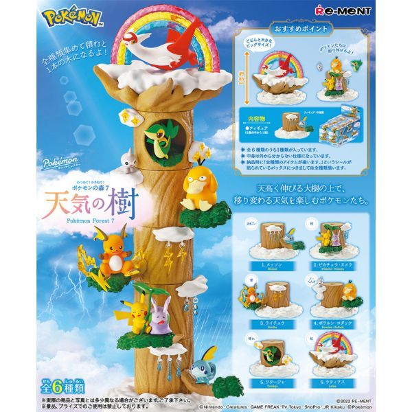 mô hình Pokemon Forest 7 chính hãng Nhật Bản