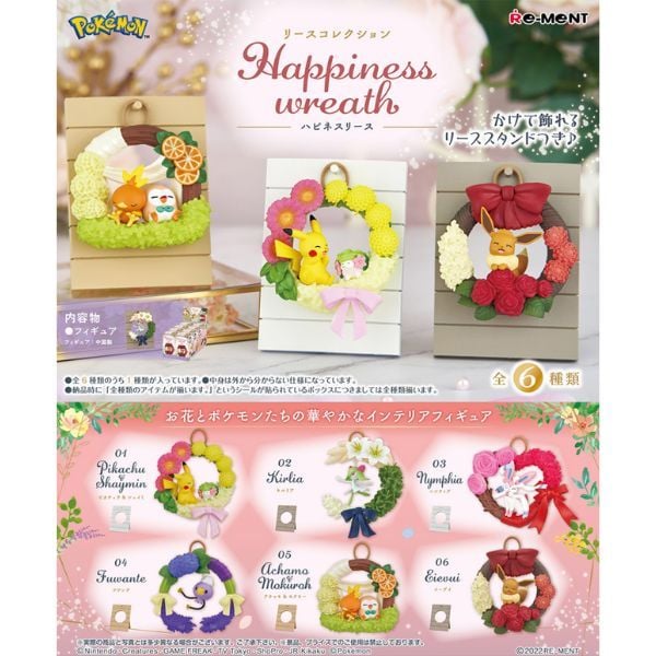 mô hình Pokemon Happiness Wreath Collection đẹp nhất