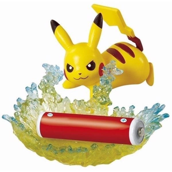 Pokemon Helpful Desktop Figures 2 - Pikachu Electrical discharge (Accessory Case)