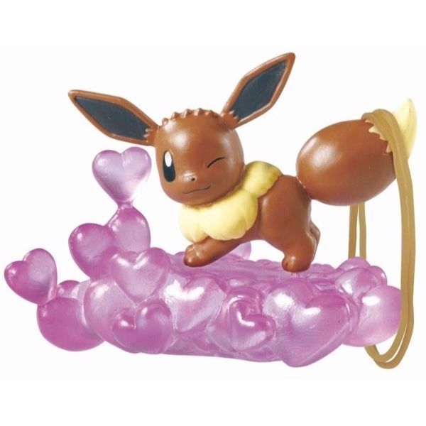  Pokemon Helpful Desktop Figures 2 - Eevee Tail Whip (Rubber Band Holder) 