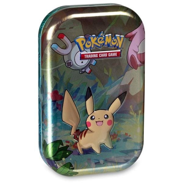 Thẻ bài Pokemon Kanto Friends Mini Tin - Pikachu siêu đẹp