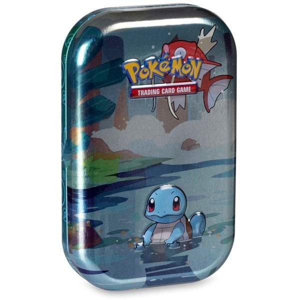Thẻ bài Pokemon Kanto Friends Mini Tin - Squirtle siêu mạnh