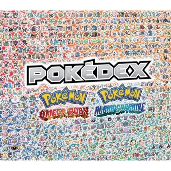  Pokemon OR & AS National Pokedex 