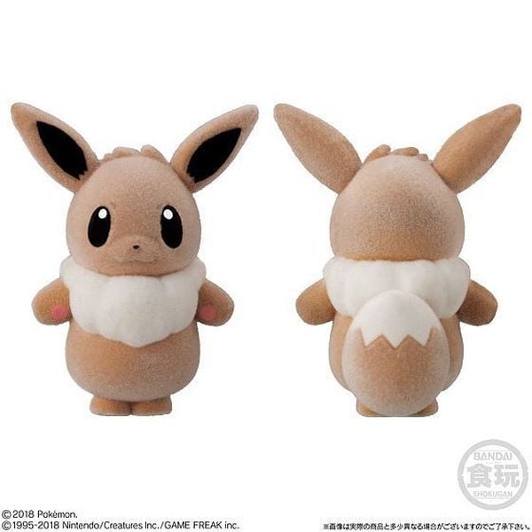 Mô hình Pokemon Poke-mofu Doll 2 - Eevee chính hãng