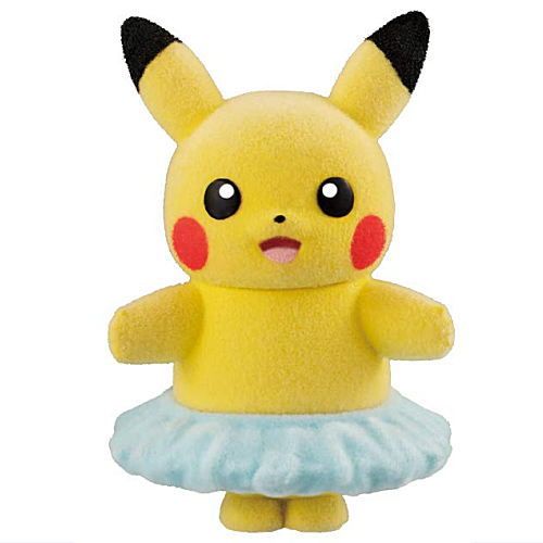  Pokemon Poke-mofu Doll 4 - Ballet Pikachu 