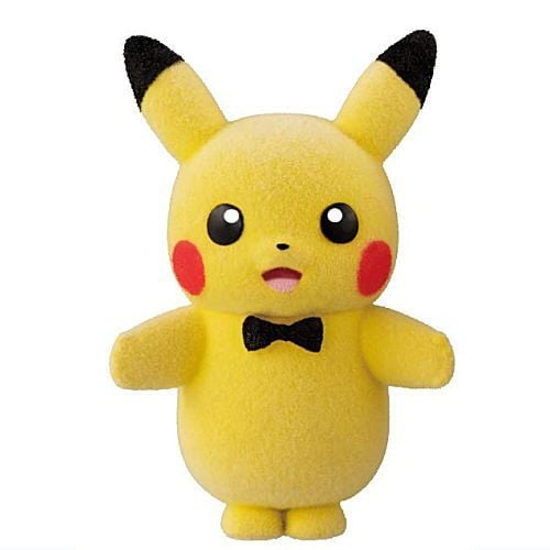  Pokemon Poke-mofu Doll 4 - Pikachu Ribbon 